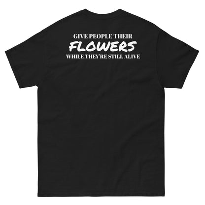 Jaden Wakefield Flowers T-Shirt Black